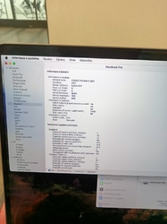 Apple MacBook Pro Touch bar 16" 2019 16GB/512GB použitý  