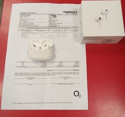 Apple AirPods Pro 2gen (2023) MTJV3M/A  záruka 5/2025 O2 použité 